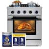 PREMIUM LIMITED LIFETIME Burner Warranty
5 YEAR Parts Protection
5 YEAR Labor Warranty
