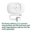 For homes without a C or common wire, purchase our PEK and cover your wall's imperfections with our Trim Kit. (sold separately).