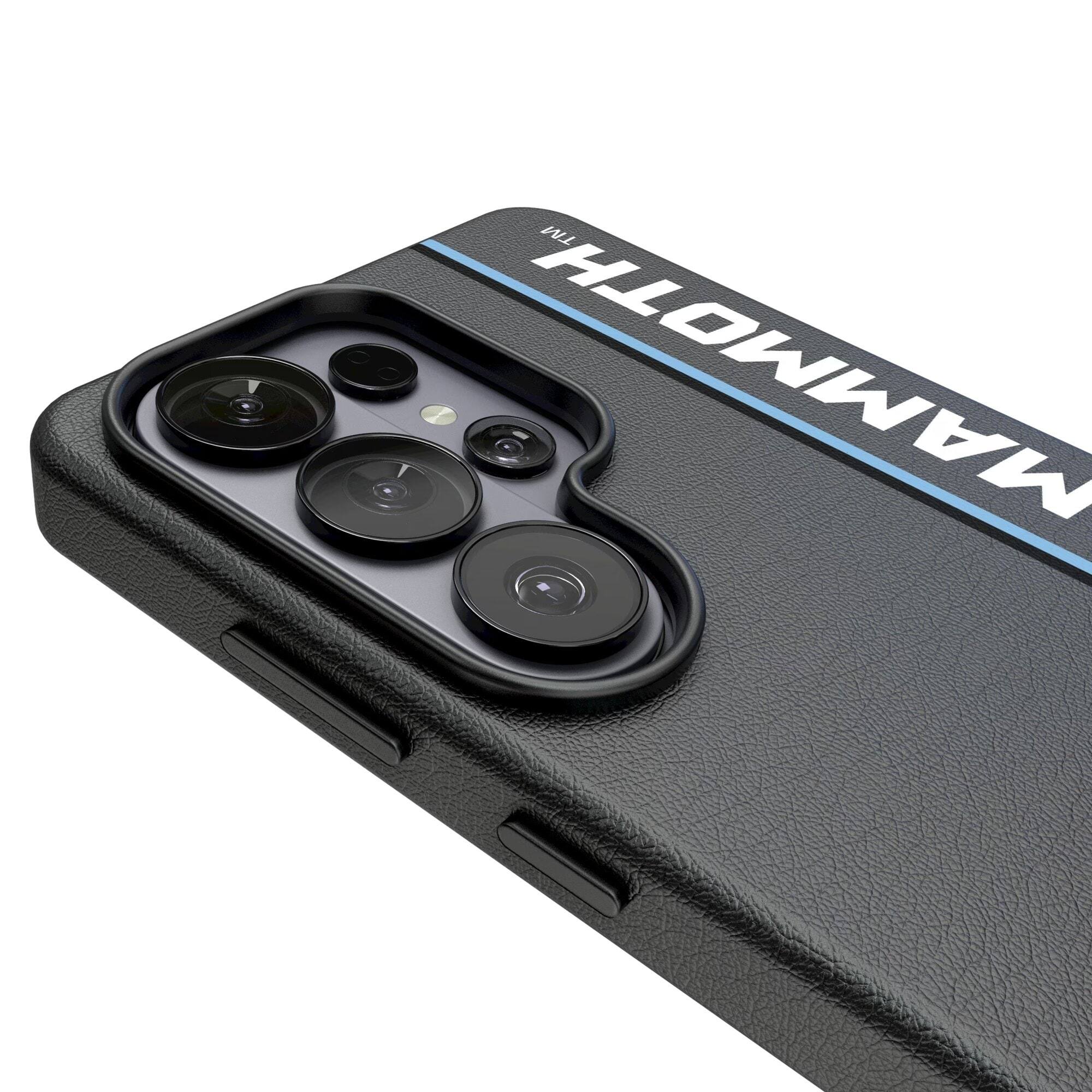 Alt View 2. Keyscaper - Utah Mammoth Sidebar Galaxy Magnetic Bump Case - S25 Ultra - Black.