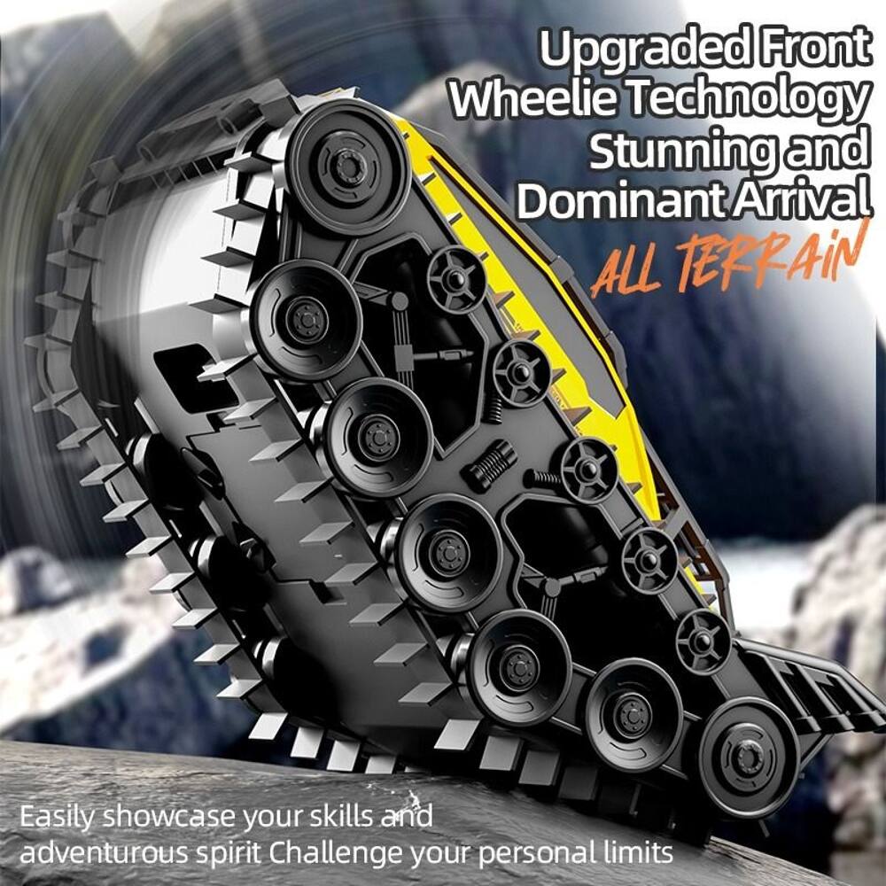 Upgraded Front Wheelie Technology  
Stunning and Dominant Arrival  
ALL TERRAIN  

Easily showcase your skills and adventurous spirit. Challenge your personal limits