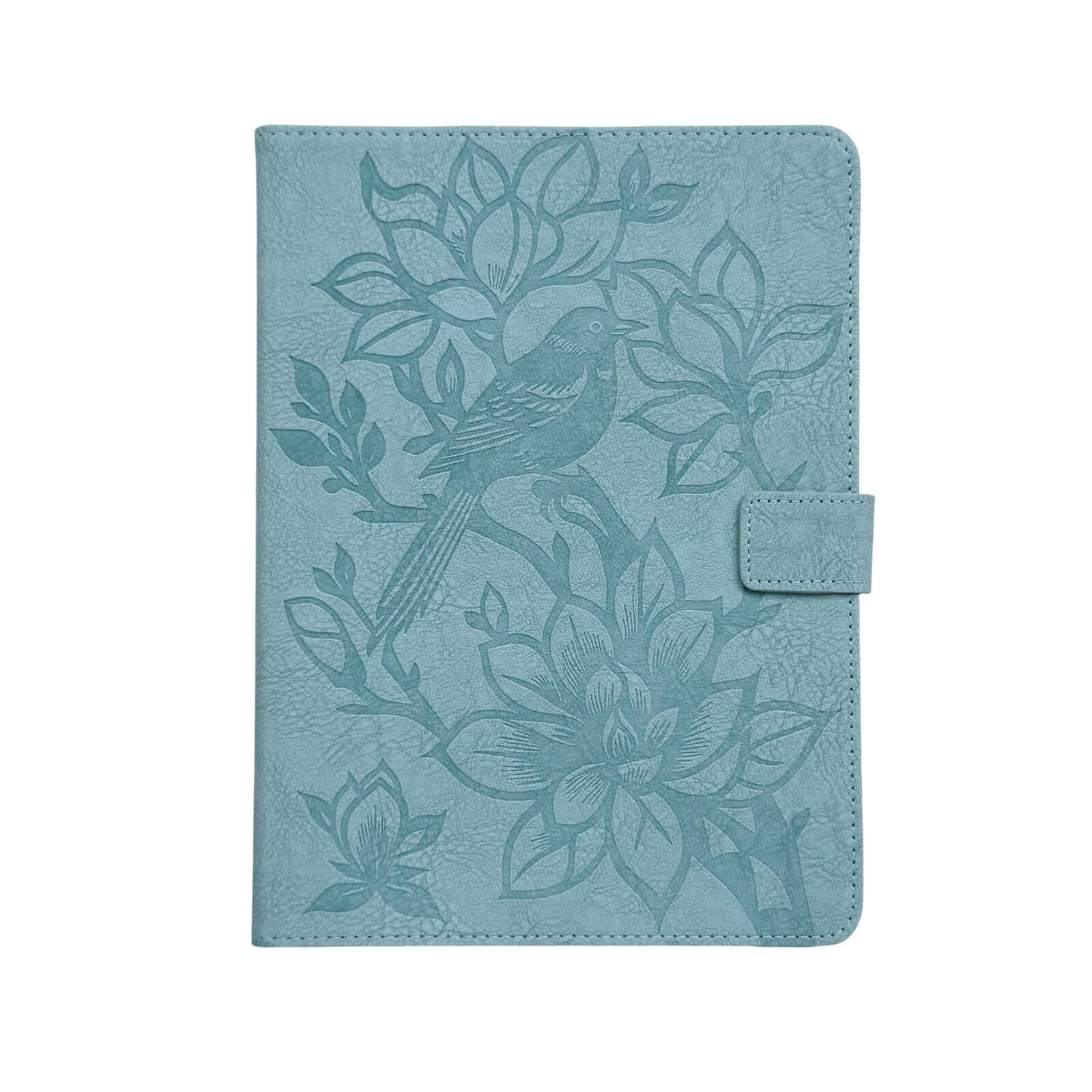 Alt View 3. UUCOVER - For Apple iPad (A16) 11" 2025 & iPad 10.9" 2022 10th Gen Tablet Folio Case with Card Slots,PU Leather Flip Stand Cover - Blue.