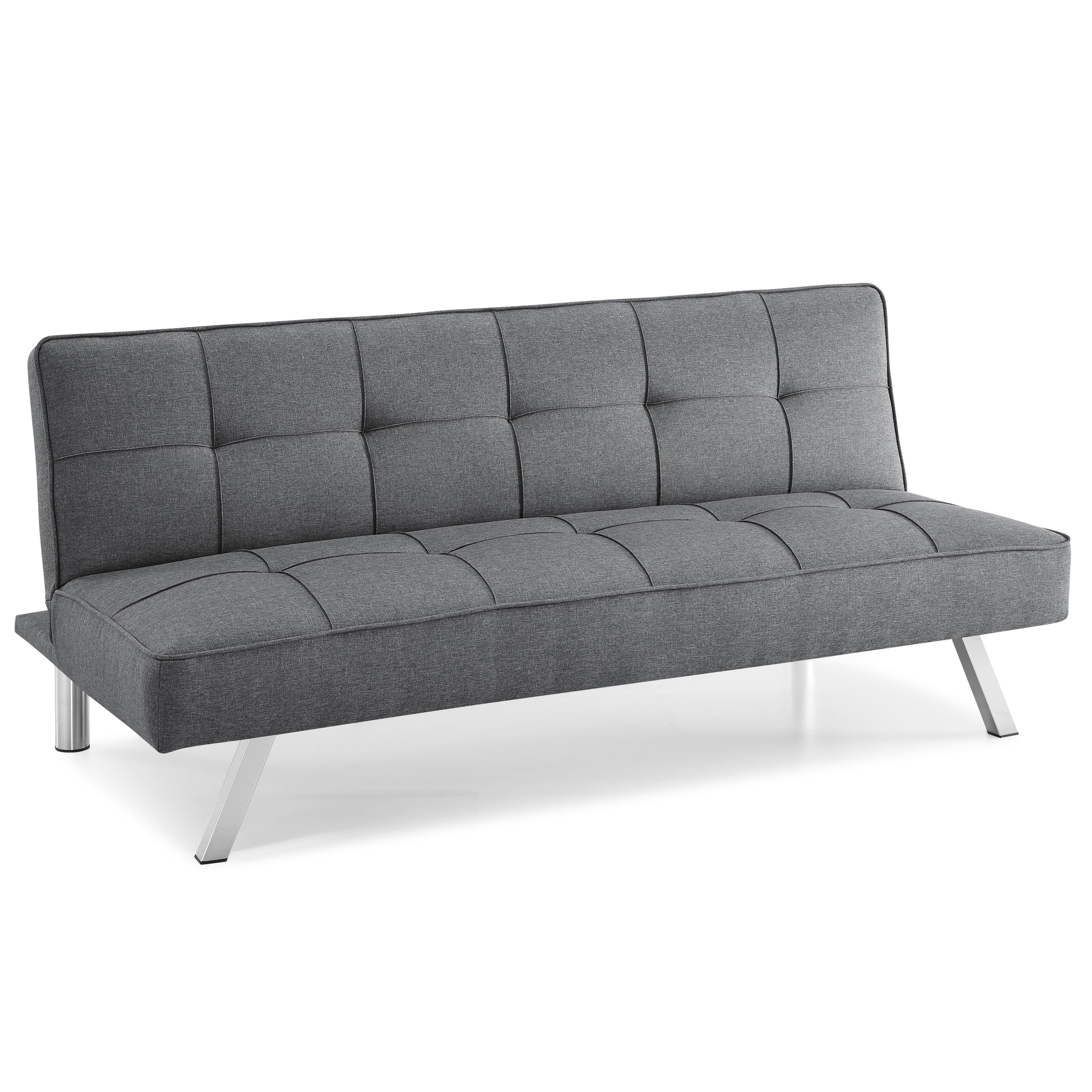 Serta - Corey Multi-Functional Convertible Sofa - Charcoal - Front_Zoom