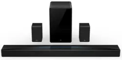 TCL - Q85H Q Class 7.1.4 Channel Sound Bar with Dolby Atmos, Wireless Subwoofer, and Wireless Surround Speakers - Black - Front_Zoom