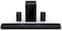 TCL - Q85H Q Class 7.1.4 Channel Sound Bar with Dolby Atmos, Wireless Subwoofer, and Wireless Surround Speakers - Black