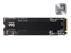 # Global 1 Flash Memory brand for 23 Years
SAMSUNG 990
samsung.com/ssd
2048
F.7 U 2 /c 9-7-5
SAVSIEG VGZ RDAO