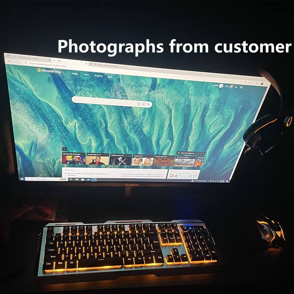 Photographs from customer