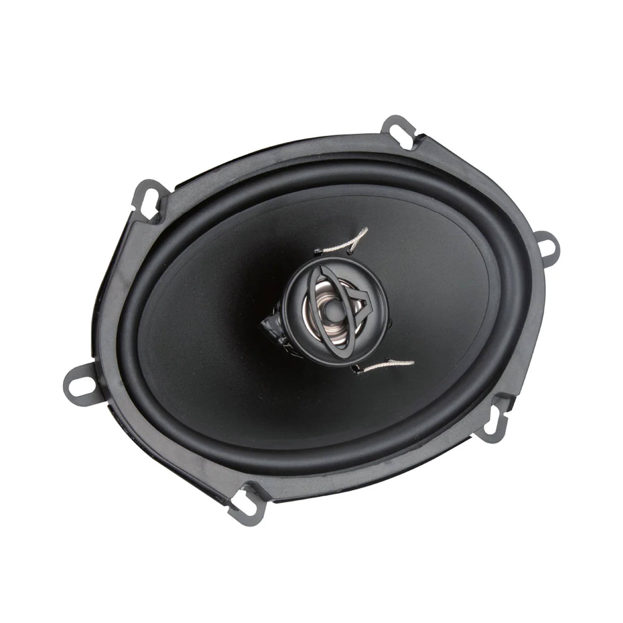 Alt View 1. Cerwin Vega - Cerwin-Vega XED57 - XED 5"X7" 2-Way Coaxial Speaker Set - Black/Gray.