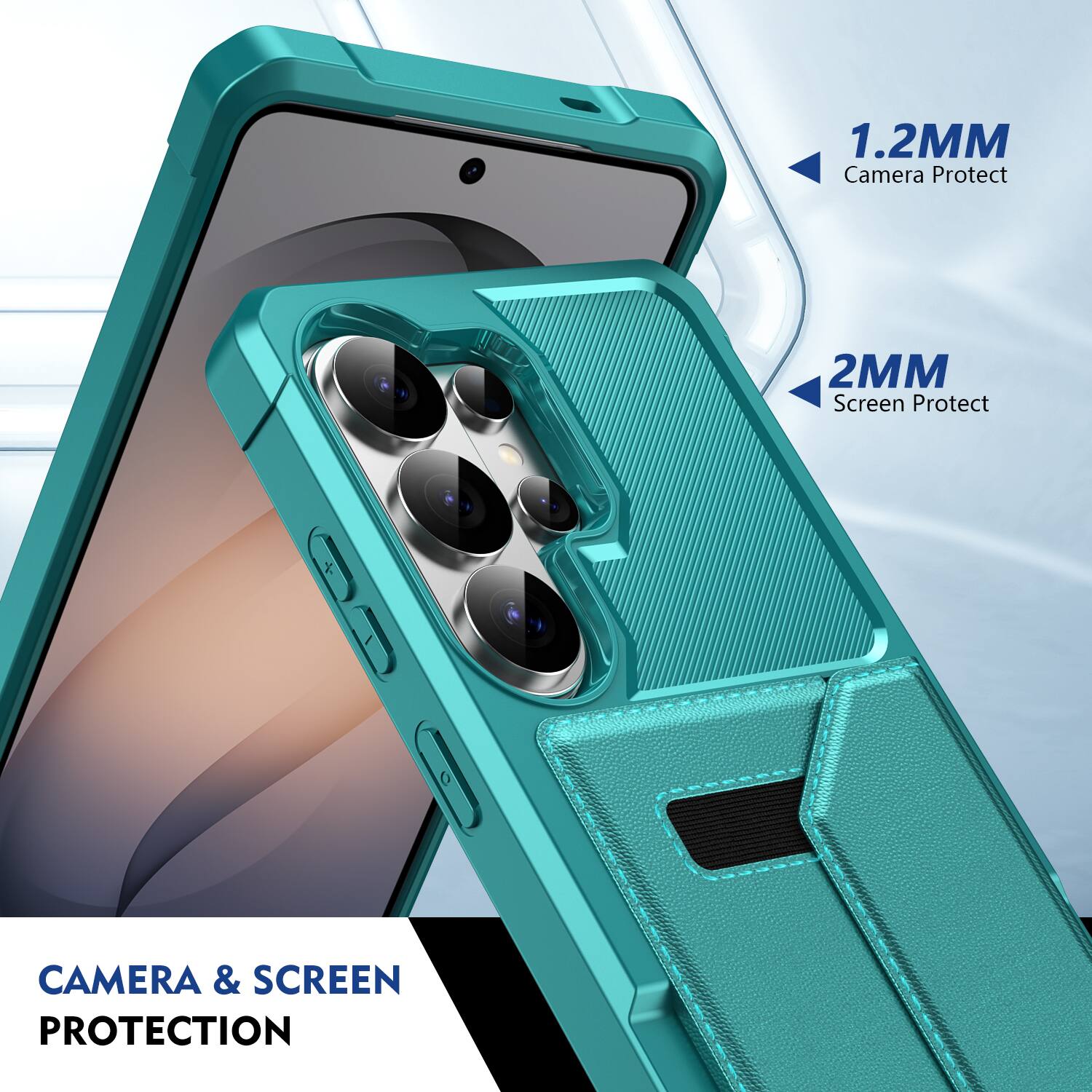 1.2MM Camera Protect  
2MM Screen Protect  
CAMERA & SCREEN PROTECTION