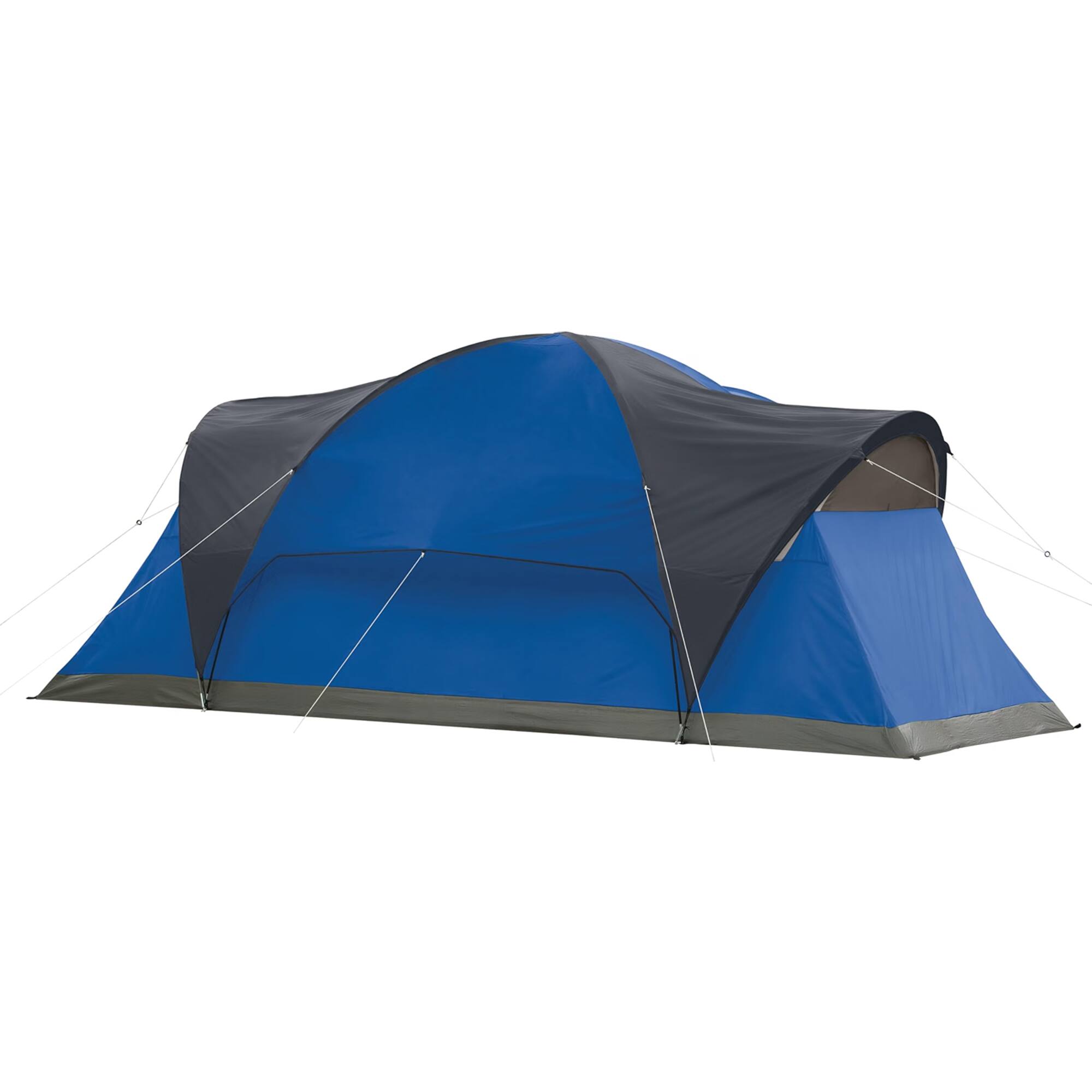 Alt View 4. Coleman - Coleman Montana 8-Person Camping Tent, Family Tent w/ Rainfly & E-Port, Blue - Blue.
