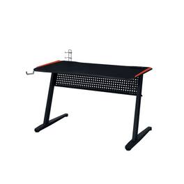 Manhattan Lane - MDF Gaming Table with Cup and Controller Holders - Black