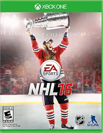 XBOX ONE
IS STANLEY CUP CHAMPIONS CHIC
EA SPORTS
NHL 16
EVERYONE 10+
E 10+
ESRB
Online Interactions Not Rated by the ESRB
NHL
NHLPA - RP (Rating Pending)
