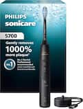 Philips Sonicare - 5700 Electric Toothbrush - Next-Generation Sonicare Technology, Pressure Sensor, 6 Brushing Settings - Black