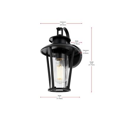 Extension e (20.32cm)
Width A 4r 11 (11.99cm)
Extension 1 (2.54cm)
Height 12.5 (31.75cm)
Width 2 (17.78cm)