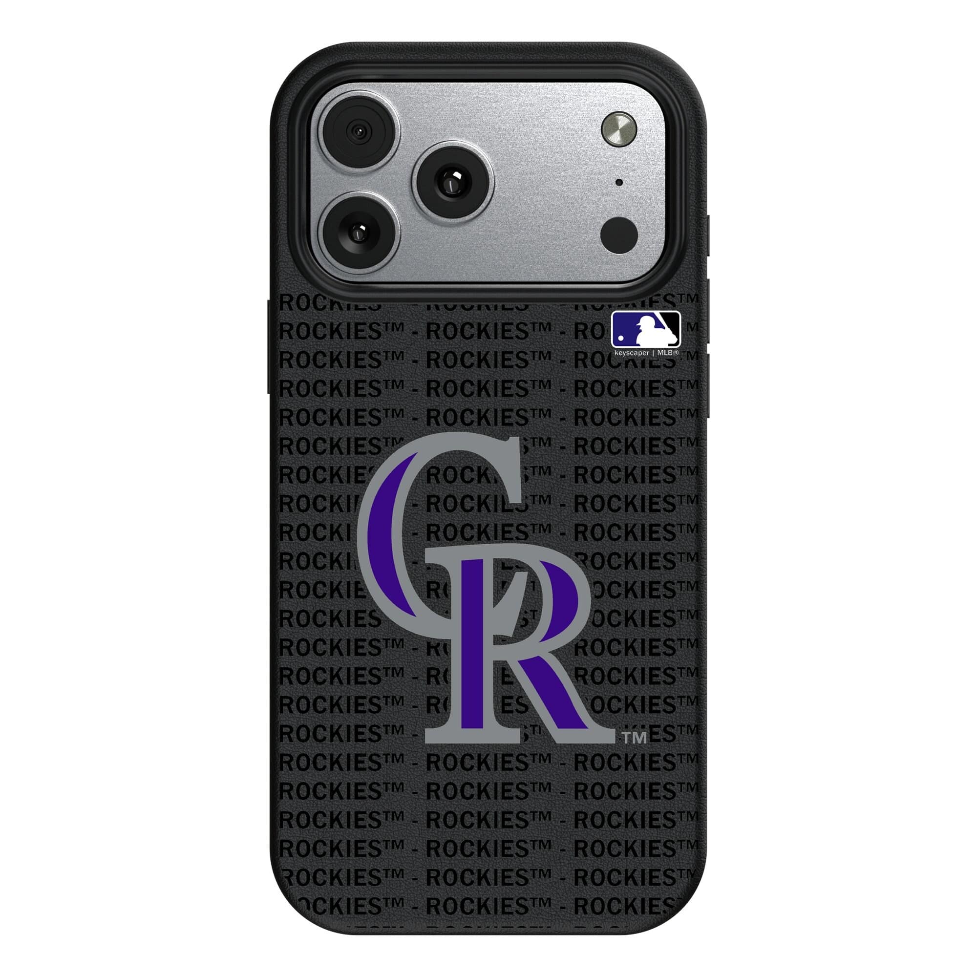 Keyscaper - MLB - Colorado Rockies Primary Logo iPhone Magnetic Bump Case - 17 Pro Max - Black price history on PriceWatchPro