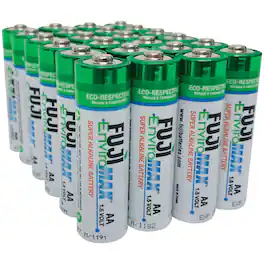 FUJI EnviroMAX - EnviroMax AA Super Alkaline Batteries 24 Pack
