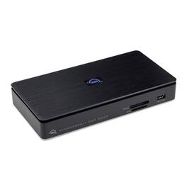 OWC - 10-port Thunderbolt Pro Dock, 85W Charging, (2) Thunderbolt 40Gb/s, USB-C and (3) USB Type A 10Gb/s, DisplayPort