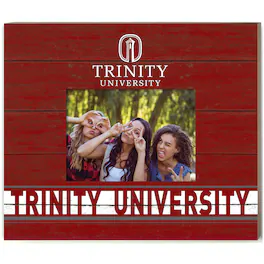 Jardine - Trinity Tigers 11'' x 13'' Team Spirit Scholastic Picture Frame - Maroon