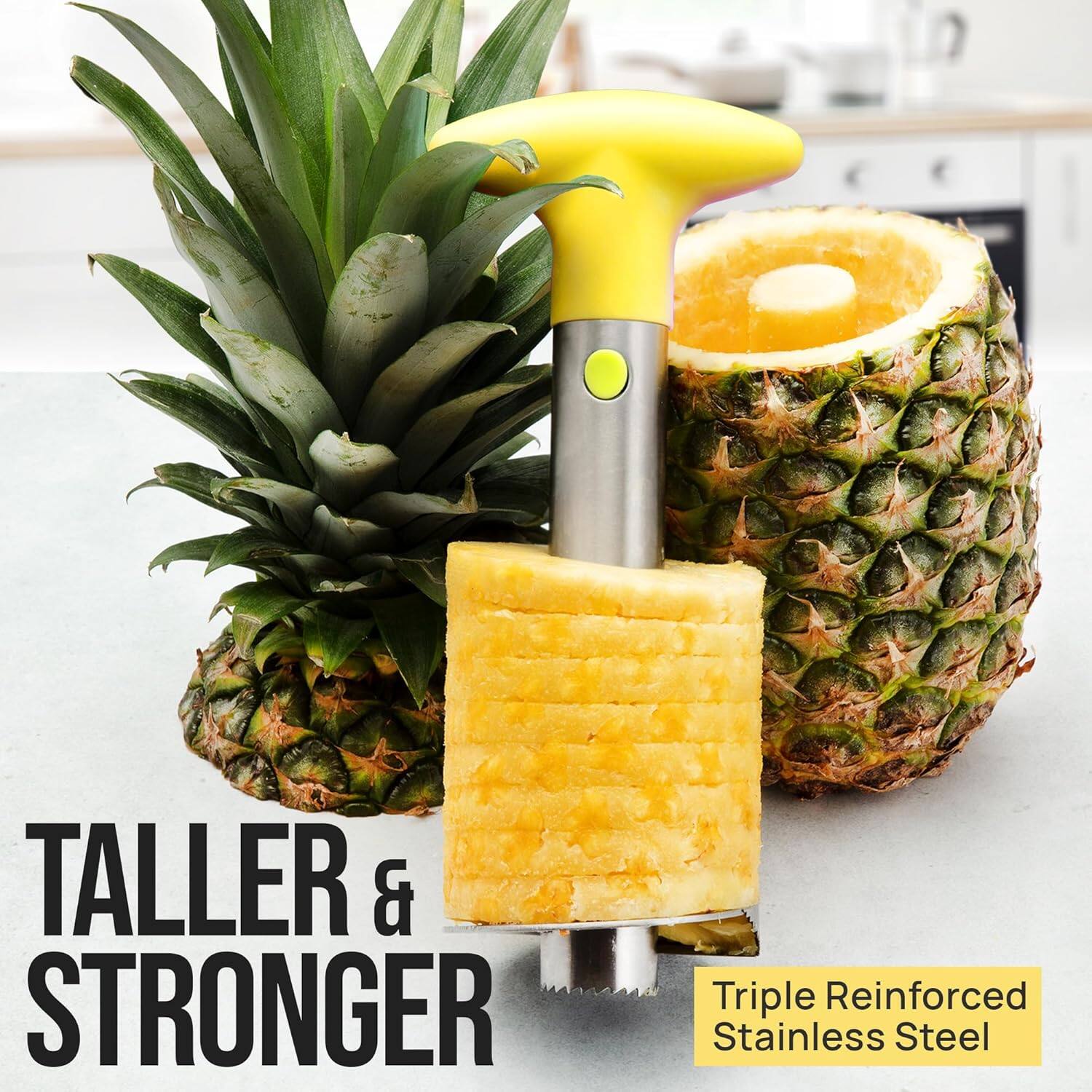 TALLER & STRONGER  
Triple Reinforced Stainless Steel