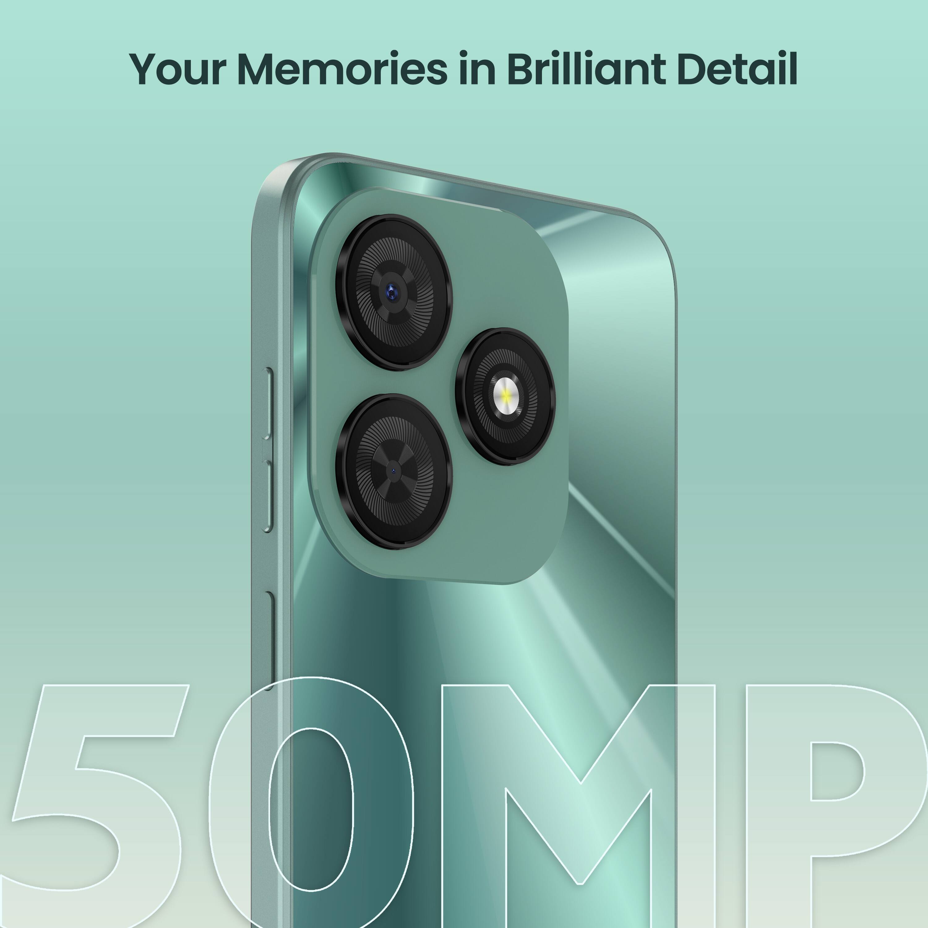 Your Memories in Brilliant Detail

50MP