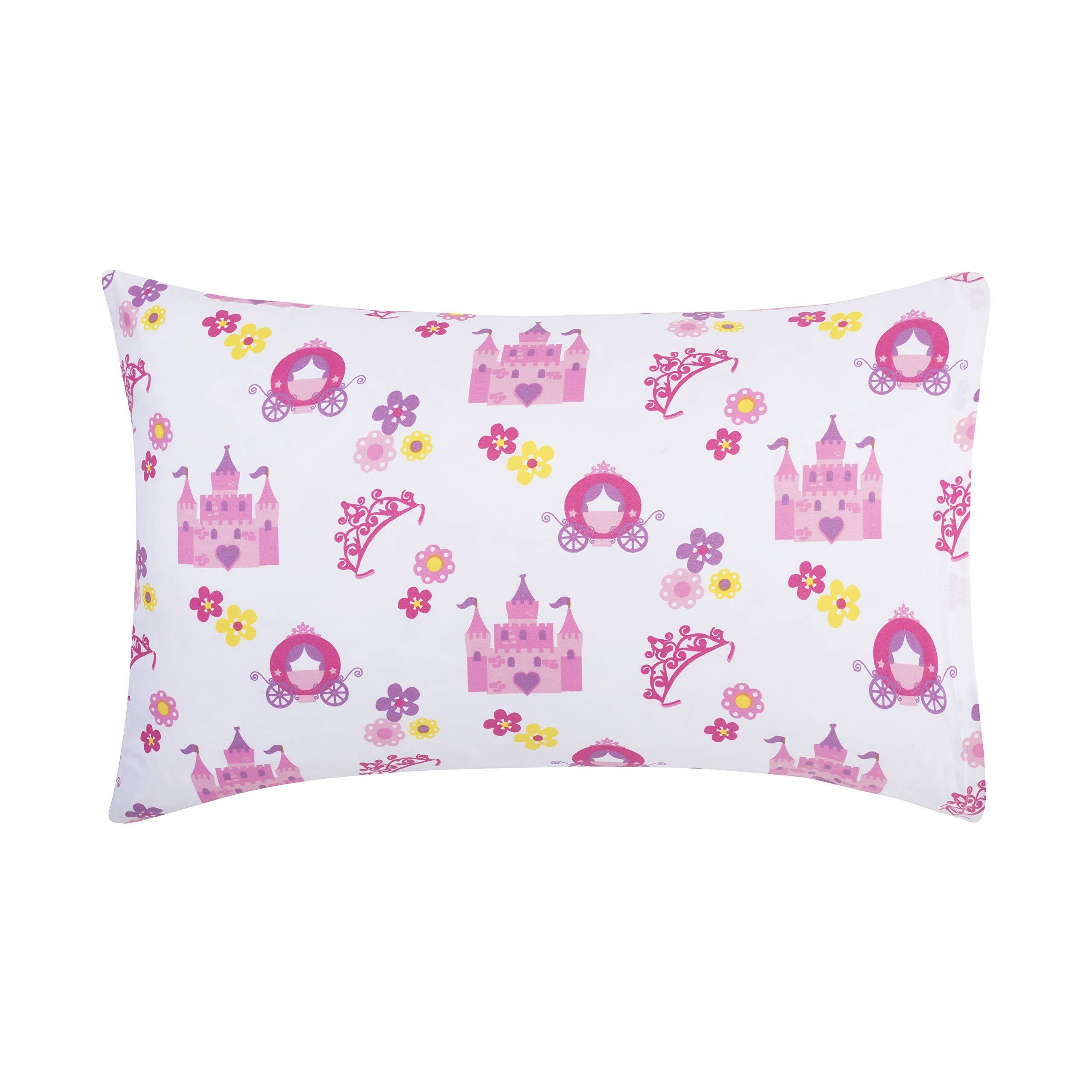 Back. Fabibe - 2-pack Travel Pillowcases -100 Soft Microfiber Breathable And - 14" By 20" Fits Pillows 14x19 13x18 Or 12x16 Princess - Ballerina Pillowcase.