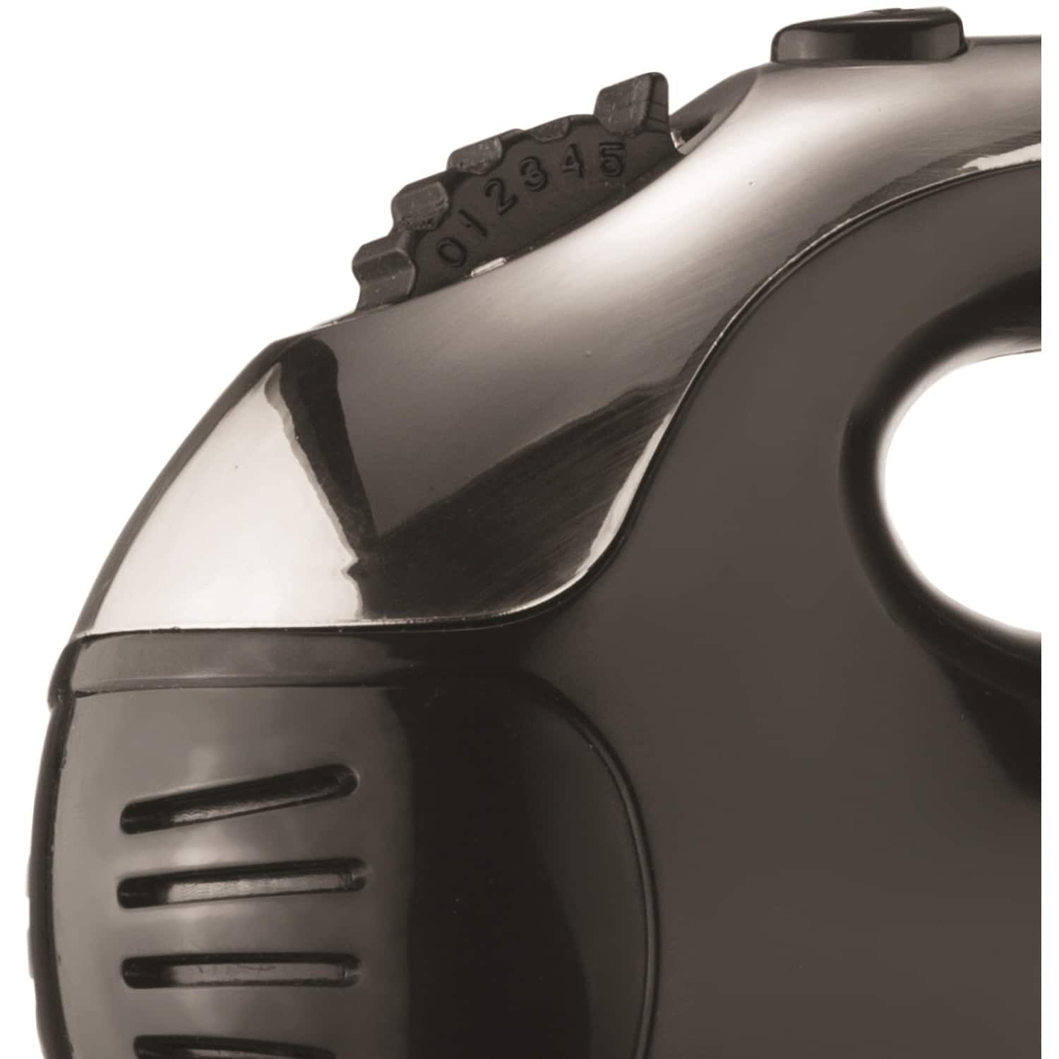 Alt View 3. Brentwood - Brentwood 5-Speed Stand Mixer Stainless Steel Bowl 200W Black - Black.