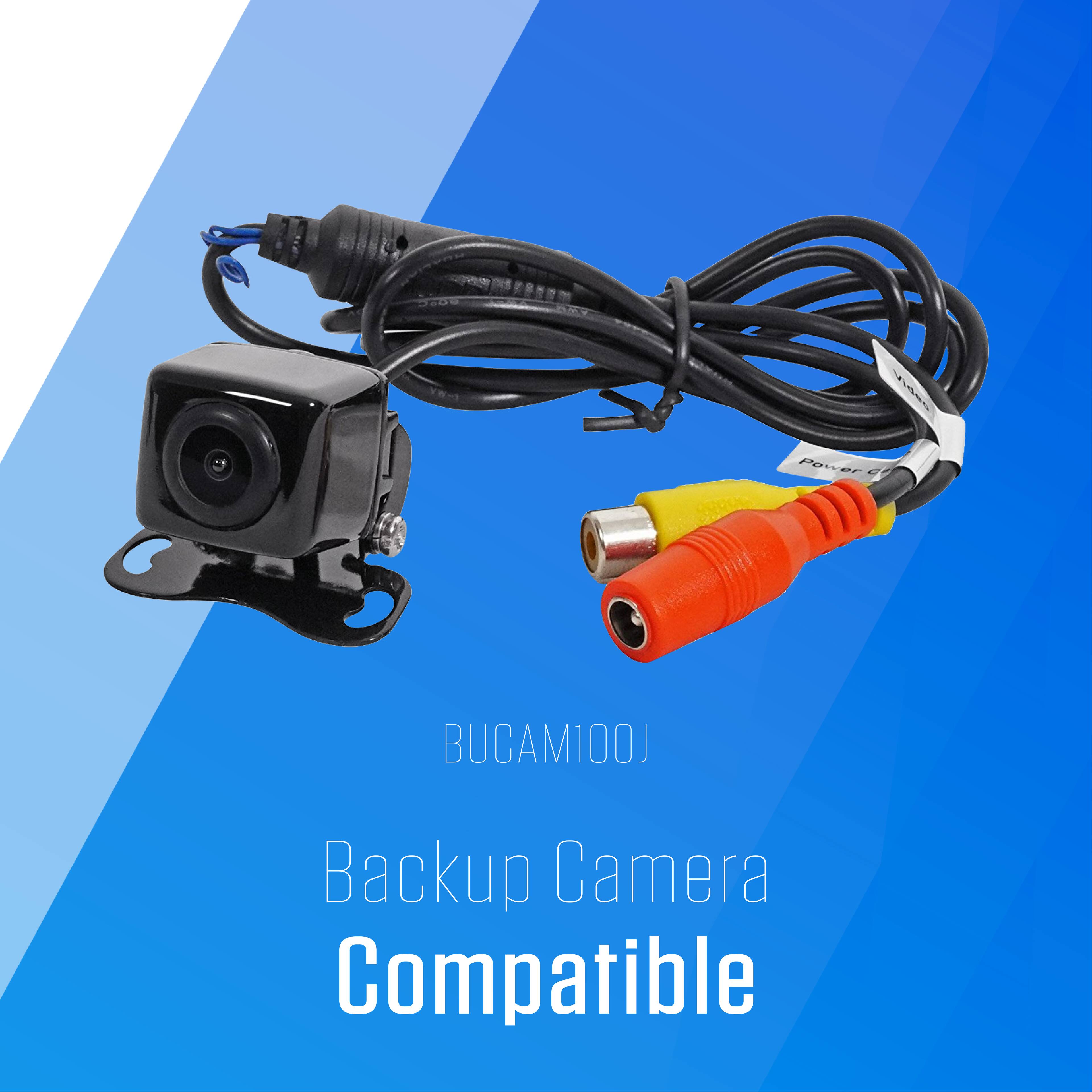 BUCAM100J Backup Camera Compatible