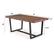 Alt View Zoom 14. Walker Edison - 72" Rectangular Solid Pine Wood Dining Table - Rustic Oak.