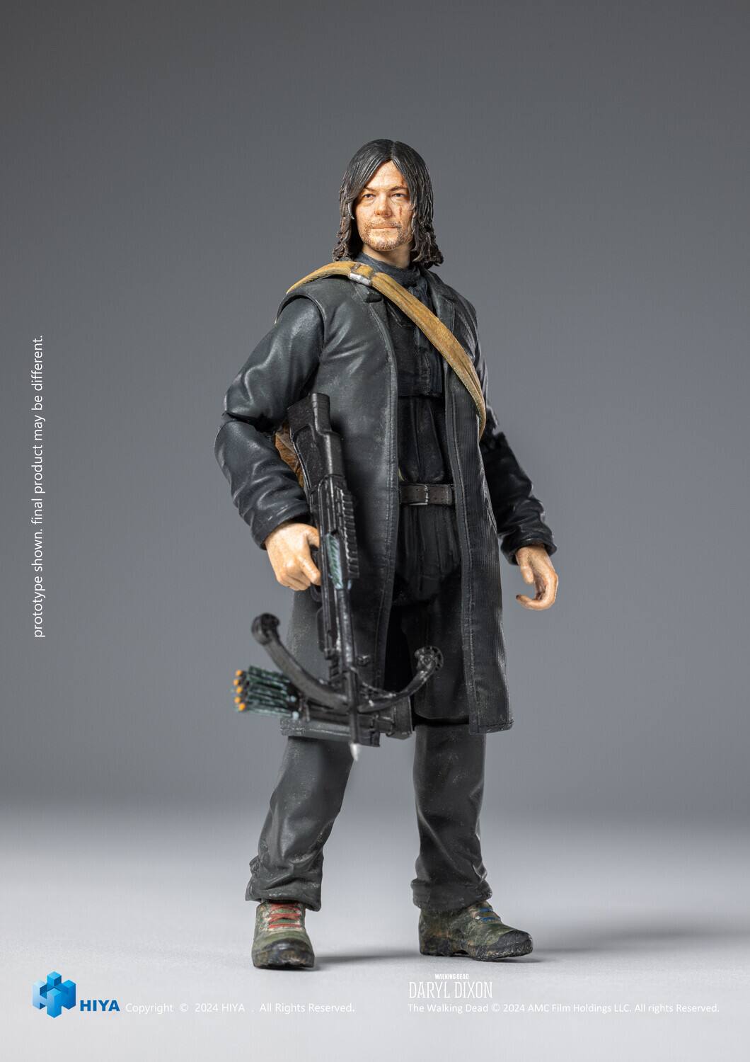 Different. Be may product final shown. Prototype HIYA Copyright © 2024 HIYA All Rights Reserved. RILEN 0140 DARYL DIXON The Walking Dead © 2024 AMC Film Holdings LLC. All rights Reserved.