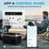 **APP & CONTROL PANEL**
**Multiple Mode Settings, Real-time Monitoring**
1. Power Button
2. Temp up/down
3. ECO/MAX Mode
4. Display Screen
5. Set Button
**Car refrigerator 001**
- Current Temp: 73°F
- Mode: MAX
- Battery Protect: H
- Voltage: 14.1V
**Work with Euhomy APP**