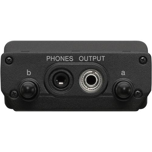 PHONES OUTPUT  
b  
a