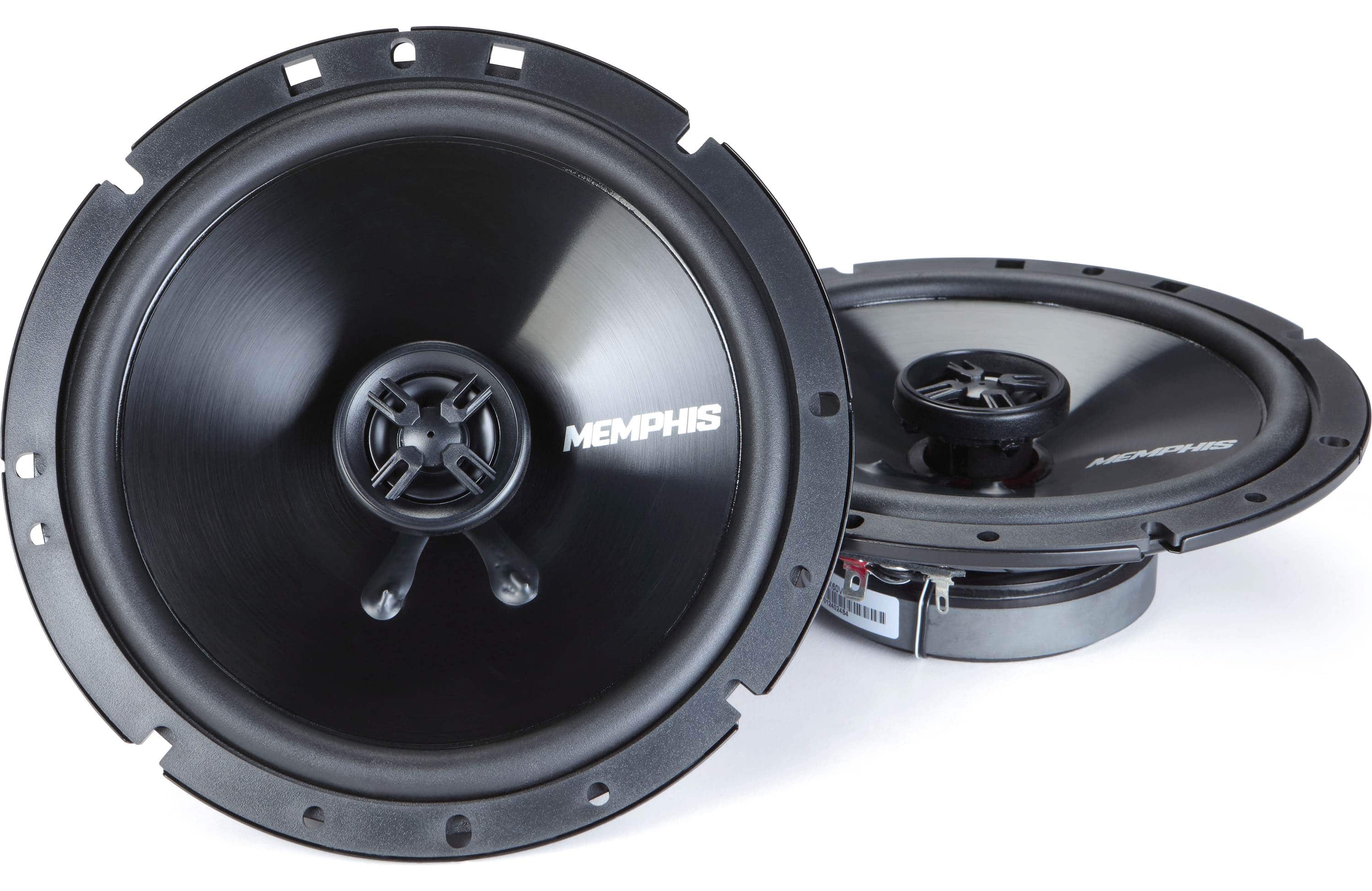 Memphis Car Audio - Memphis Audio SRX60V Street Reference Series 6.5" Oversize Speakers - Pair - Black/Gray