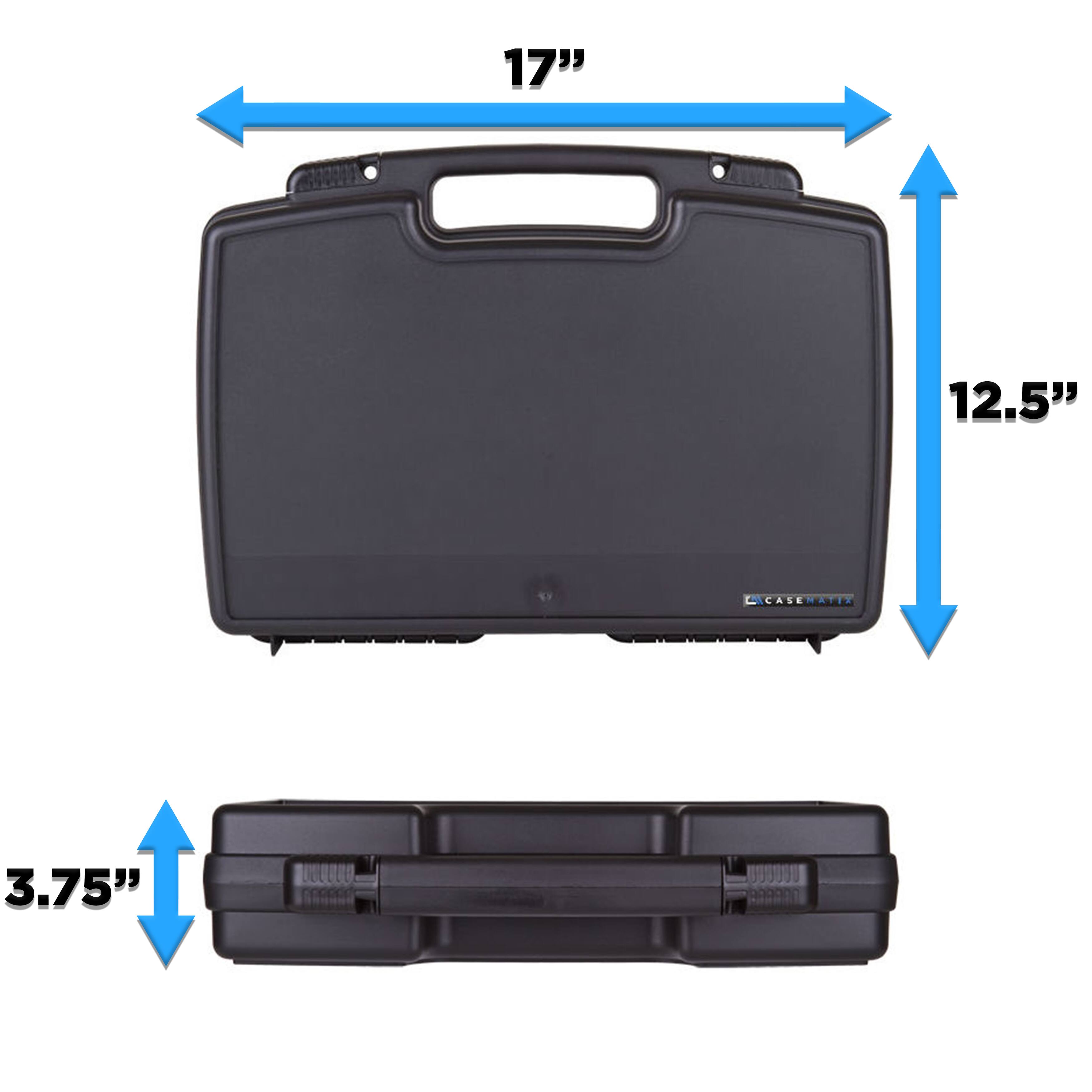 17" x 12.5" x 3.75" CASE