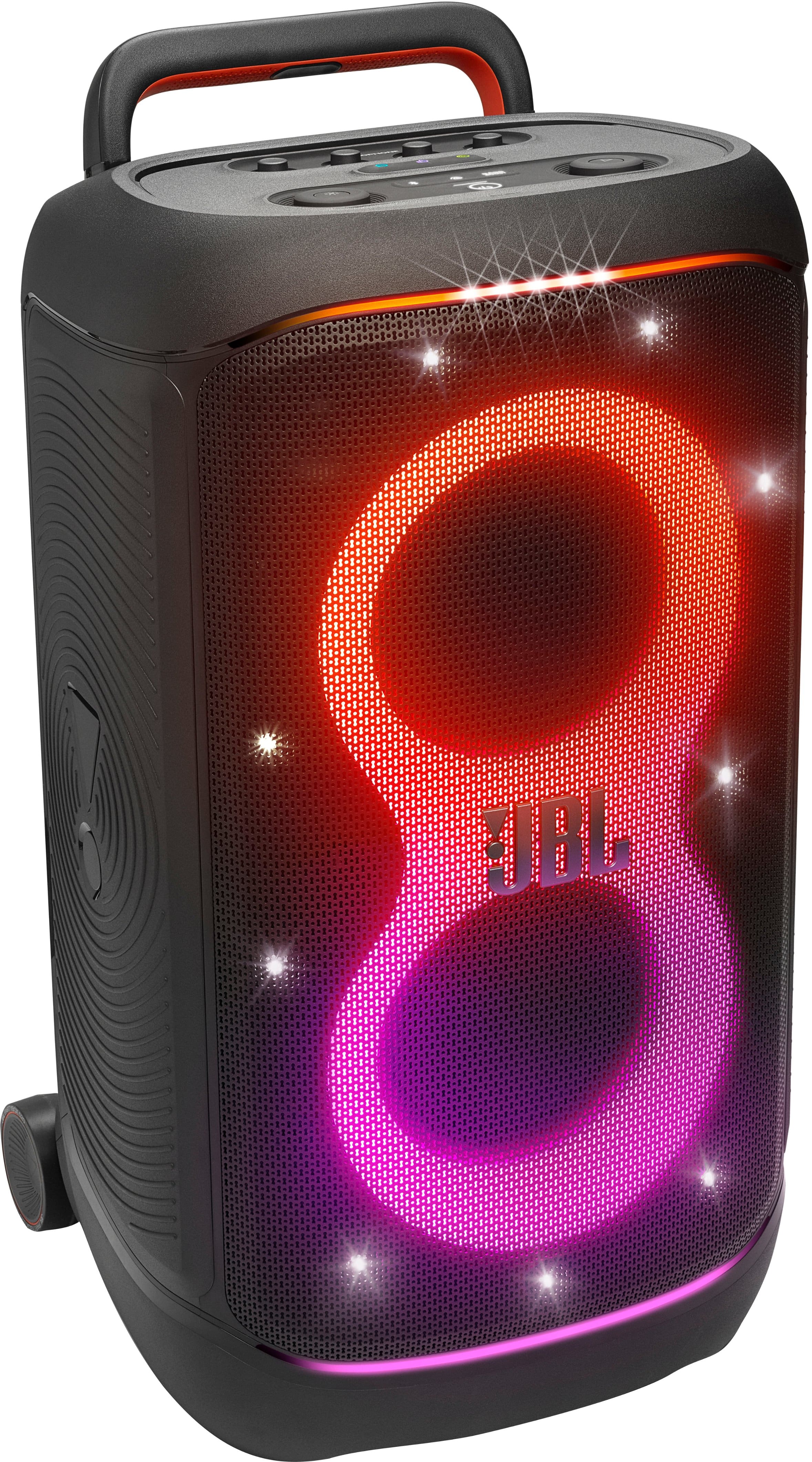 Front. JBL - Partybox 520 Portable Wireless Party Speaker - 2025 - Black.