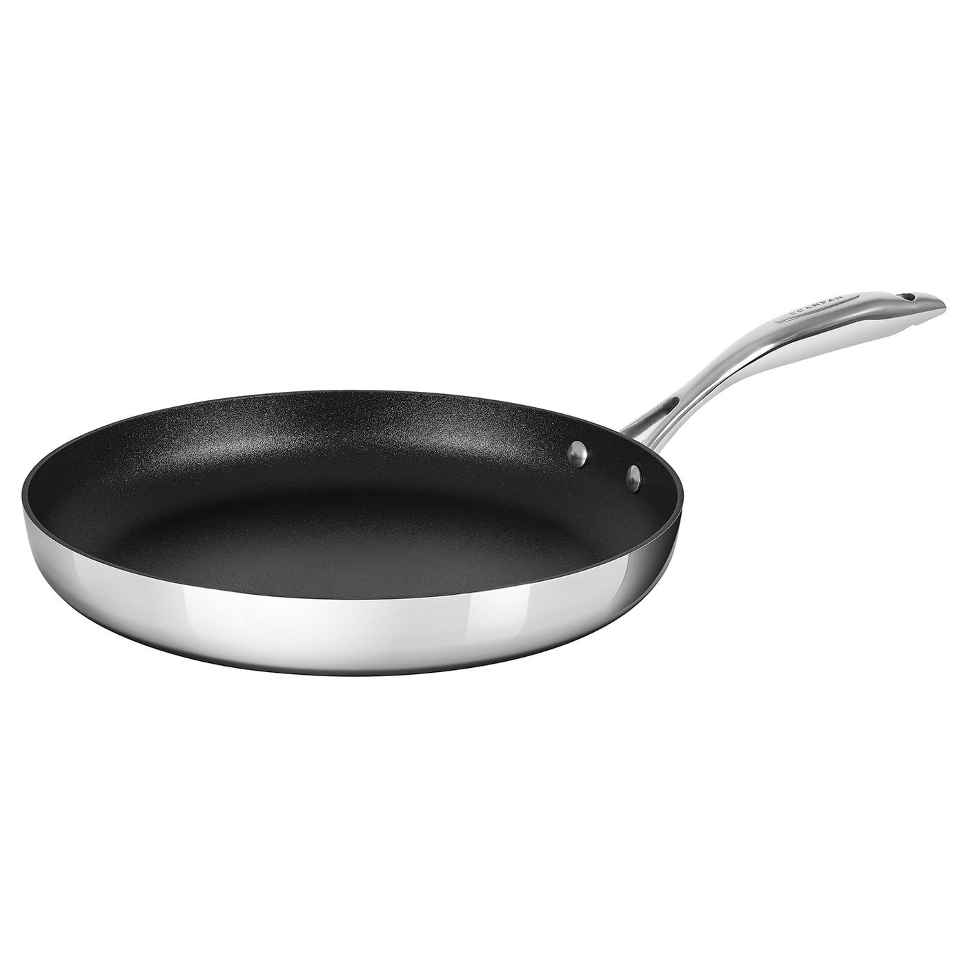 Scanpan - HaptIQ 12.5-Inch Fry Pan, Stainless Steel - Black price history on PriceWatchPro