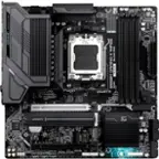 Gigabyte AORUS X570 Master Socket AM4 Gaming Motherboard

This is a close-up image of a computer motherboard, specifically a Gigabyte AORUS X570 Master Socket AM4 Gaming Motherboard. The motherboard is designed for the AMD Ryzen AM5 processor and features a variety of ports and connectors, including USB 3.0 and USB 2.0 ports, as well as an HDMI port. The motherboard also has an audio jack and a BIOS switch for easy access to the system's settings. The overall design of the motherboard is sleek and modern, making it an ideal choice for gamers and enthusiasts.