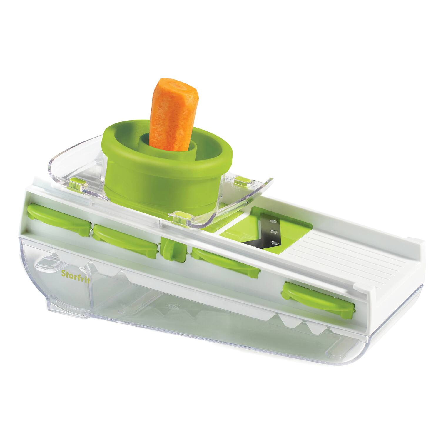 Alt View 1. Starfrit - Starfrit 93087-002-new2 Easy Mandoline - Green.