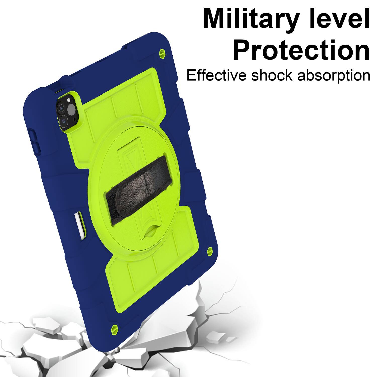 Military level Protection  
Effective shock absorption