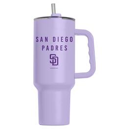 Logo Brands - San Diego Padres 40oz. Lavender Soft Touch Tumbler - Multicolor