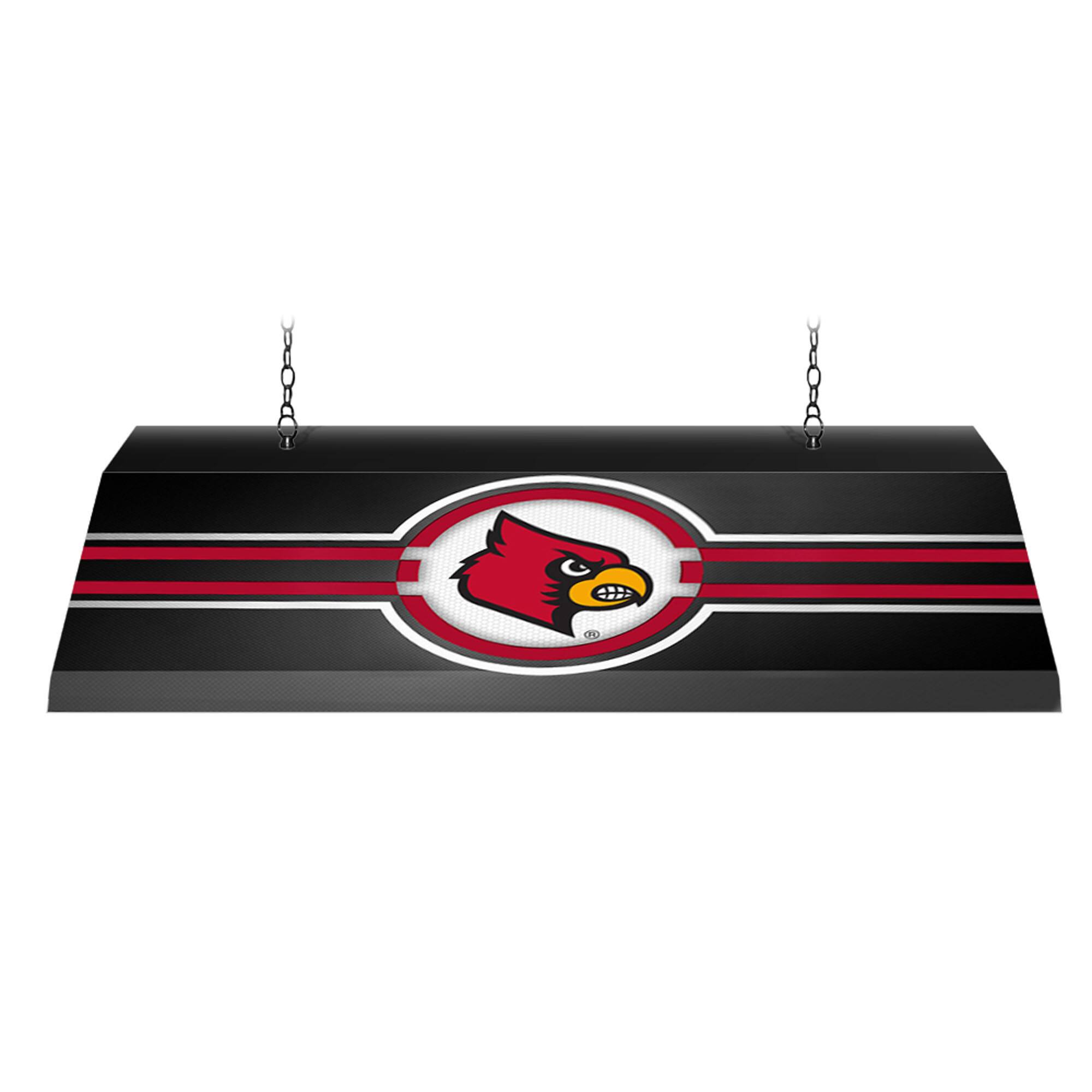 Alt View 1. The Fan-Brand - Louisville Cardinals 46'' x 13.5'' Pool Table Light - Multicolor.