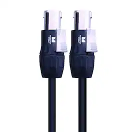 Monster - Prolink Studio Pro 2000 Speakon Cable, 20 ft, Speaker Cable with Speakon Connectors, Twist-Lock Connector - Black