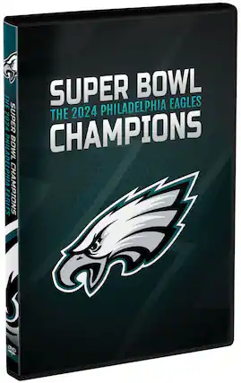 Front. Super Bowl Champions: The 2024 Philadelphia Eagles - DVD.