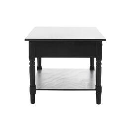 Safavieh - BORIS 2 DRAWER COFFEE TABLE, AMH5706B - Black