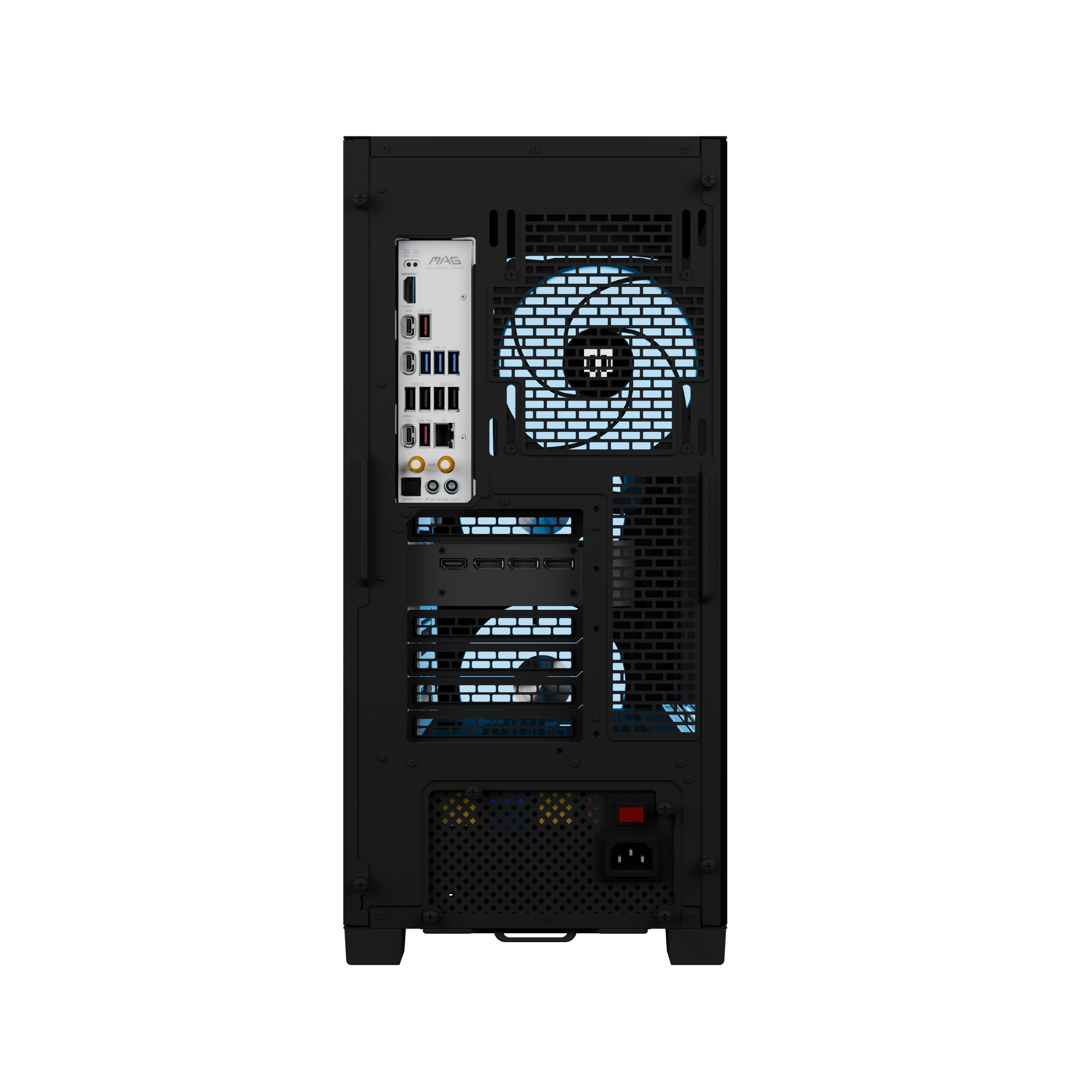 Back. MAINGEAR - All-new MG-1 | Ruby Gaming Desktop - NVIDIA GeForce RTX 5060 Ti 8GB - Intel Core Ultra 5 225F - 32GB Memory - 2TB SSD - Black.