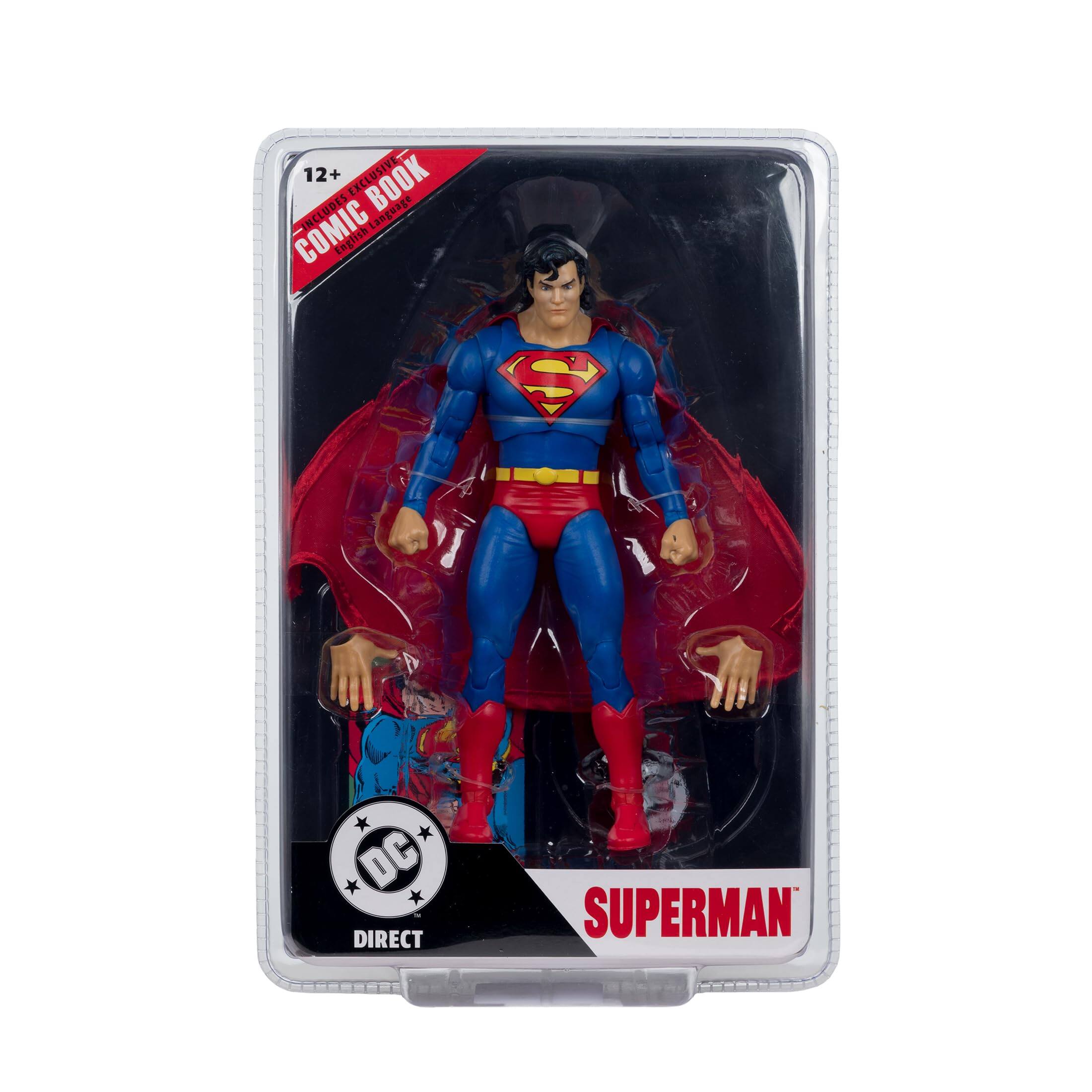 12+ EXCLUSIVE COMIC BOOK  
SUPERMAN  
DC DIRECT