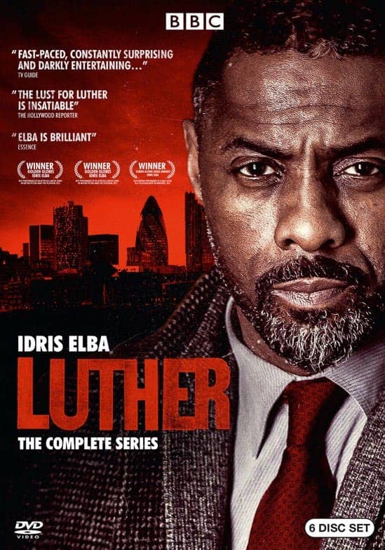 Front. Luther: Series 1-5 (Box Set) [DVD].