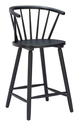 Hivvago - Stenger Counter Stool (Set of 2) - Black