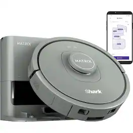 Shark - Refurbished Excellent - Matrix Self-Empty Robot Vacuum RV2300S - Gray
