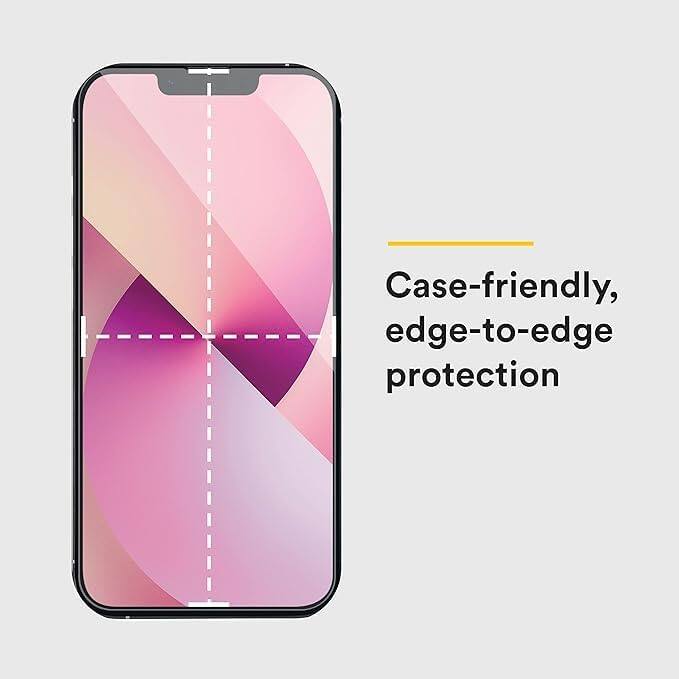 Case-friendly, edge-to-edge protection