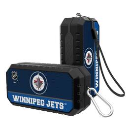 Keyscaper - Winnipeg Jets End Zone Water Resistant Bluetooth Speaker - Multicolor
