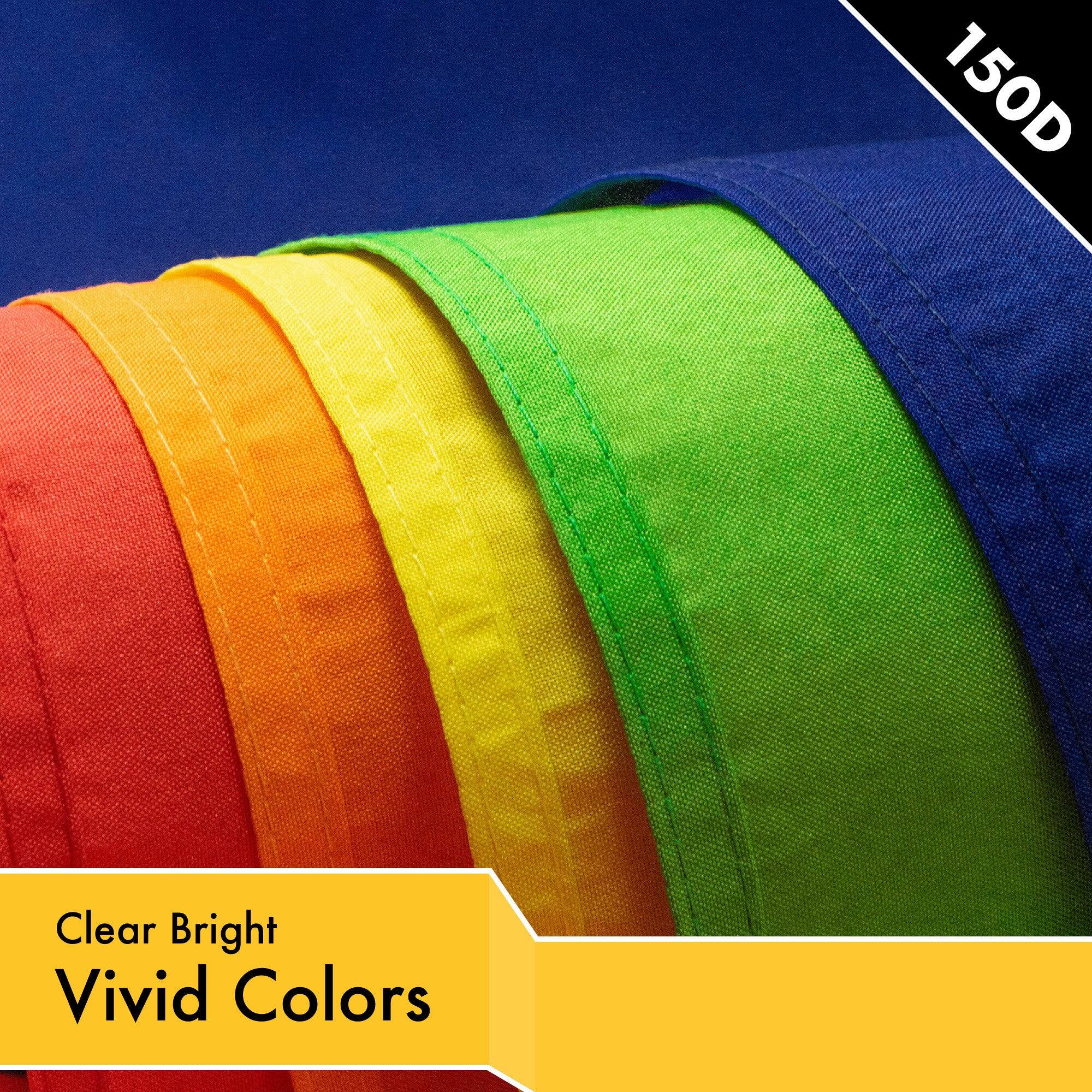 150D Clear Bright Vivid Colors